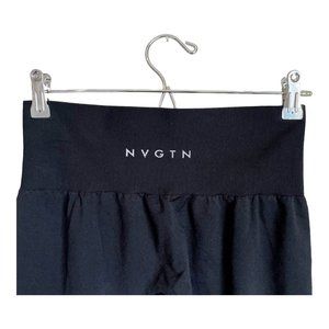 NVGTN Women’s High Waisted Black Seamless Leggings | Medium
